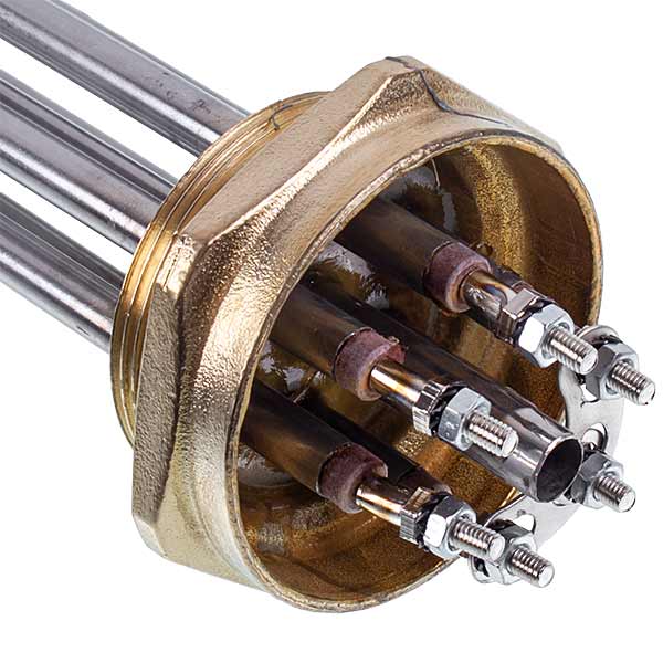 Electric Boiler Block of Heating Elements 7,5kW 220-380V L=335mm nut 2'' Balcik