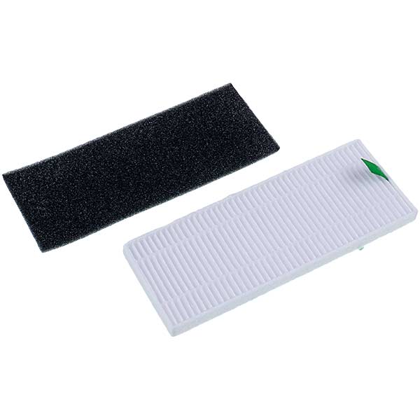 Filter Kit (5pcs) + Brushes for Robot Vacuum Cleaner Rowenta Explorer Serie 75 ZR763000