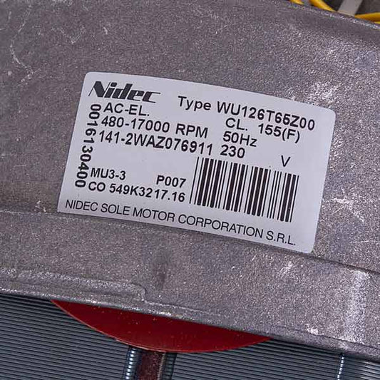 Nidec WU126T65Z00 Automatic Washing Machine Motor 230V