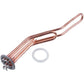 Water Heater Element Compatible with Thermex 3401336 EAZIL 2000W L=335mm flange 64mm (anode M4)