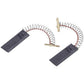 Motor Brushes for Washing Machine (2 pcs.) rod (without housing, glued) 12.5x5x43