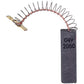 Motor Brushes for Washing Machine (2 pcs.) rod (without housing, glued) 12.5x5x43