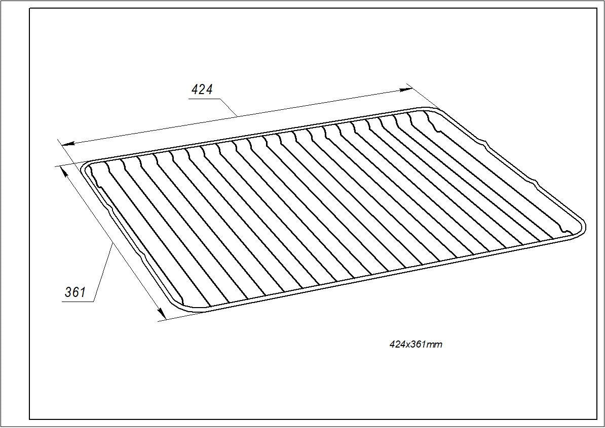 Electrolux 8087937051 Grid 424x361mm for Oven