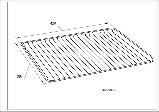 Electrolux 8087937051 Grid 424x361mm for Oven