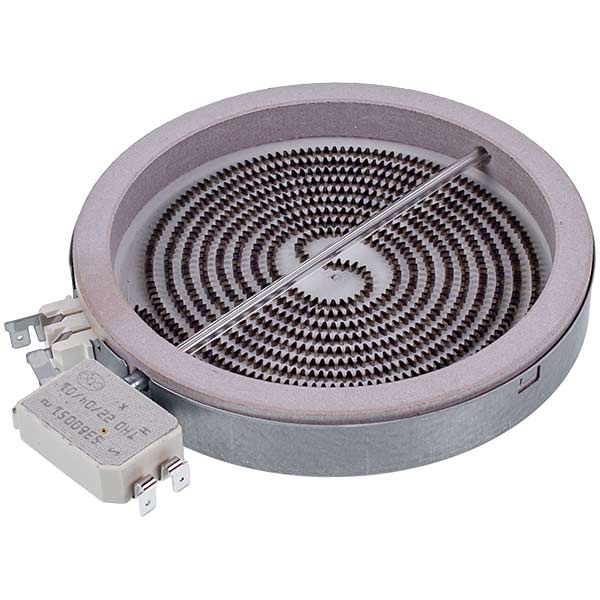 Hob Heating Element 1200W Compatible with Whirlpool 481231018887