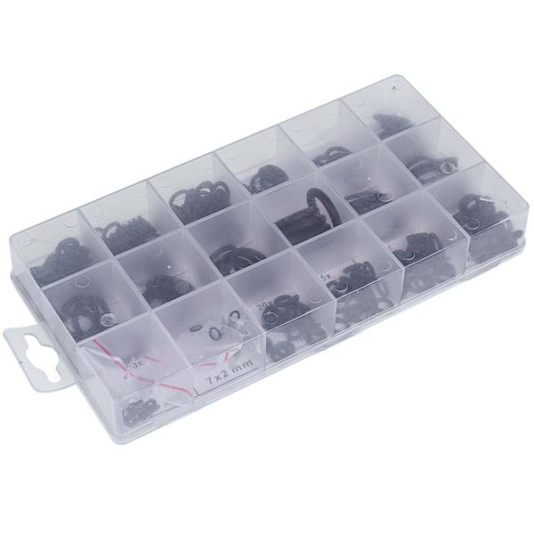 Car Air Conditioning Set of Sealing Rings O-Ring 225C  (18 types, 225 pcs.)