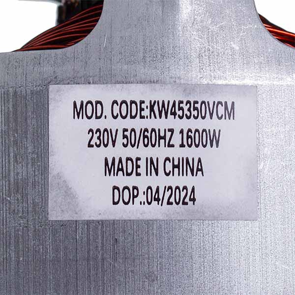 Koolwen KW45350VCM Vacuum Cleaner Motor 1600W