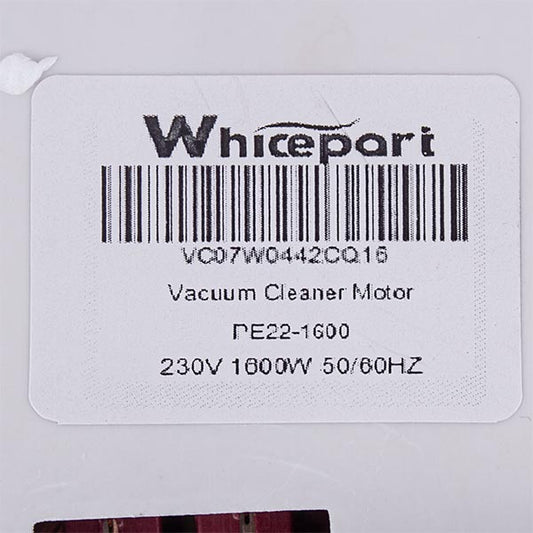 Vacuum Cleaner Motor VC07W0442CQ16 Whicepart 1600W D=133/91mm H=32/130mm