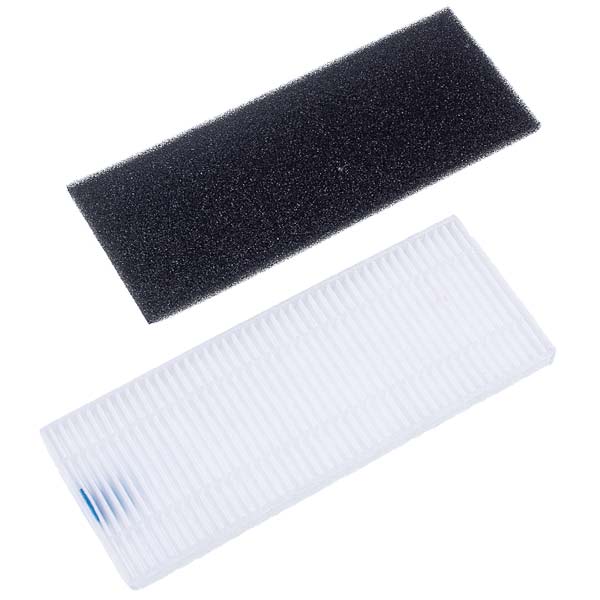 Vacuum Cleaner HEPA Filter Kit + Side Brushes Rowenta Explorer Serie 75 ZR762000