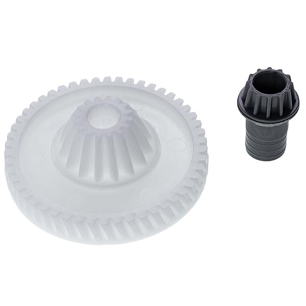 Drive Gear with plastic rod For Food Processor Compatible with Bosch 00177498