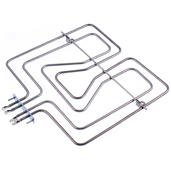 Oven Top Grill Heating Element 2450W (800+1650W) Compatible with Zanussi 3570411037