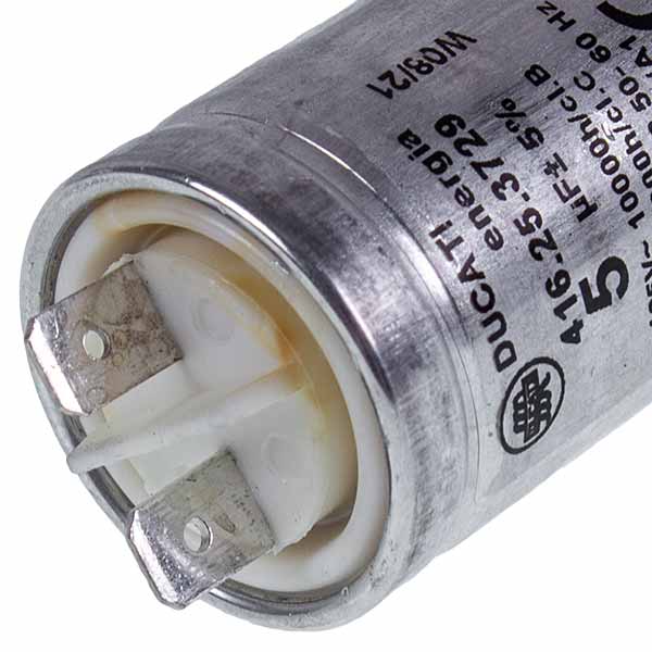 Electrolux 1125427003 DUCATI Tumble Dryer Capacitor 5uF 425/475V 59x30mm