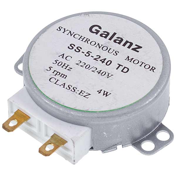 Galanz SS-5-240-TD Microwave Turntable Motor 4W 220V