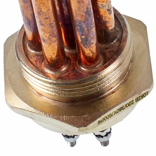 Electric Boiler Block of Heating Elements 7,5kW 220-380V L=285mm nut 1 1/2"