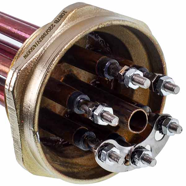 Electric Boiler Block of Heating Elements 4,5kW 220-380V L=290mm nut 2'' Koolwen