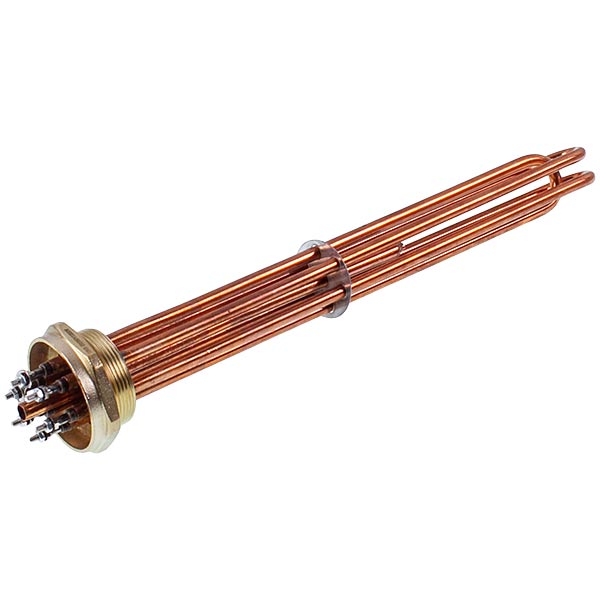 Electric Boiler Block of Heating Elements 10 kW 220-380 V L=385 mm nut 2'' Koolwen