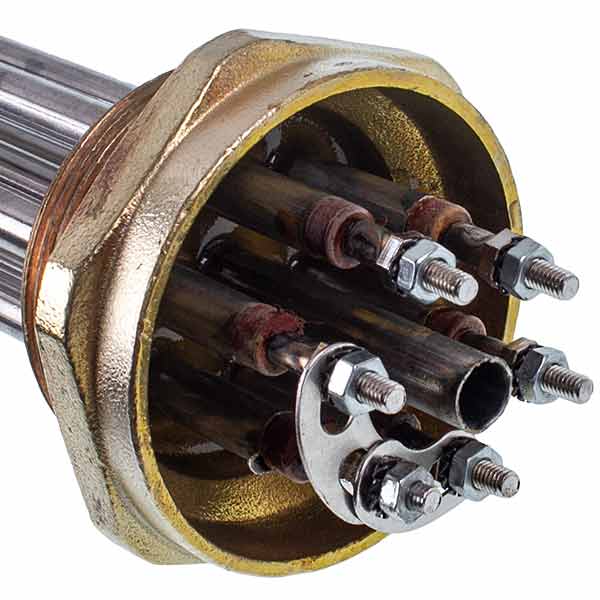 Electric Boiler Block of Heating Elements 3kW 220-380V L=290mm nut 2'' Koolwen