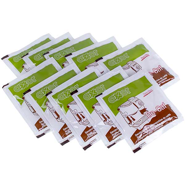 Axor De-Caf Coffee Machine Liquid Cleaner 10pack.x30g