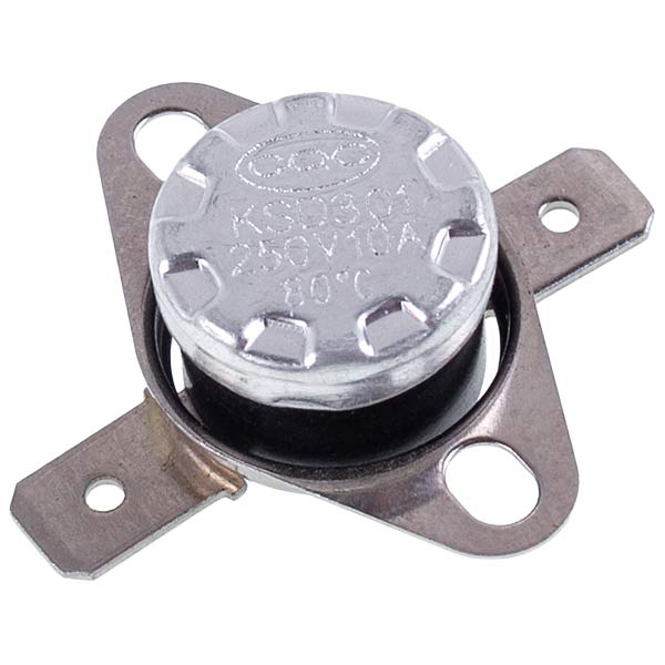 Water Heater Thermostat (universal) 80°C 10A 250V KSD301 (normally closed)