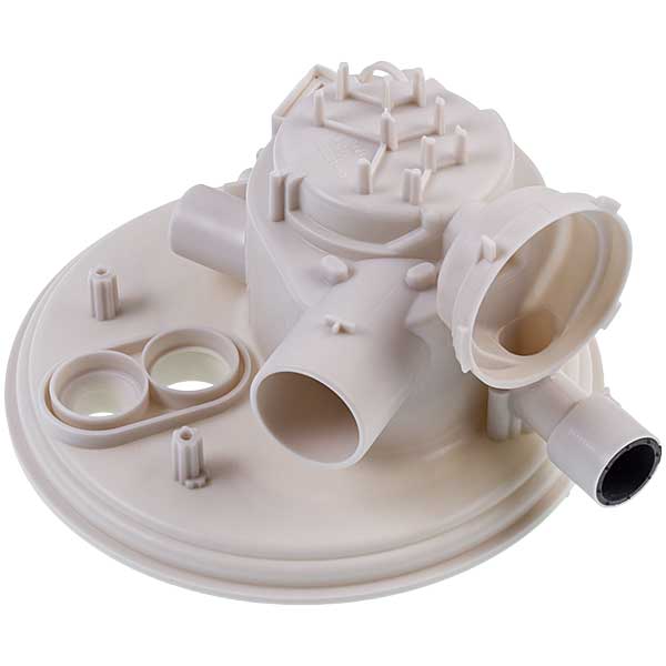 Electrolux 140000494504 Dishwasher Complete Sump Pipe Union