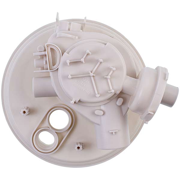 Electrolux 140000494504 Dishwasher Complete Sump Pipe Union