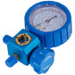 Manometric manifold 1-valve DBF-L-01LGF (R-22 R-410A R-134A R-404A) low pressure (1/4''-1/4'' SAE)