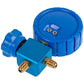 Manometric manifold 1-valve DBF-L-01LGF (R-22 R-410A R-134A R-404A) low pressure (1/4''-1/4'' SAE)