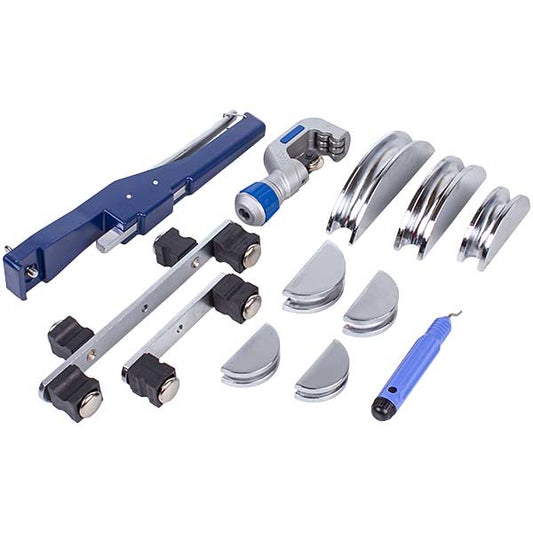 'Ratchet style' tube bender kit CT-999N D pipes=1/4'' 5/16'' 3/8'' 1/2'' 5/8'' 3/4'' 7/8'' (6mm-22mm)