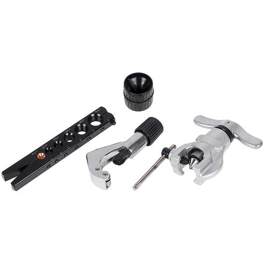Flaring Tool Kit CT-808  + Rimmer and Pipe Cutter D pipes=1/4'' 5/16'' 3/8'' 1/2'' 5/8'' 3/4'' (6mm-19mm)