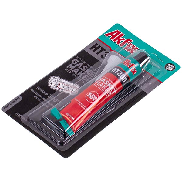 Heat Resistant Silicone Sealant Akfix HT300 50ml black