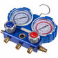 Manometric Manifold 2-valve VMG -2 R1234YF (R1234) + hoses 3pcs.x900mm + 2 couplings