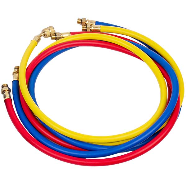 Manometric Manifold 2-valve VMG -2 R1234YF (R1234) + hoses 3pcs.x900mm + 2 couplings