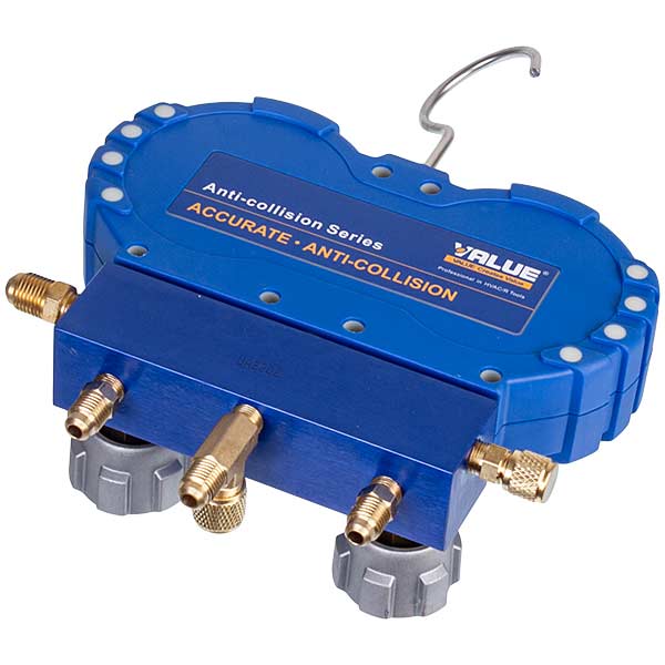 Manometric Manifold 2-valve VMG -2 R32 (R32) Value + hoses 3pcs.x900mm
