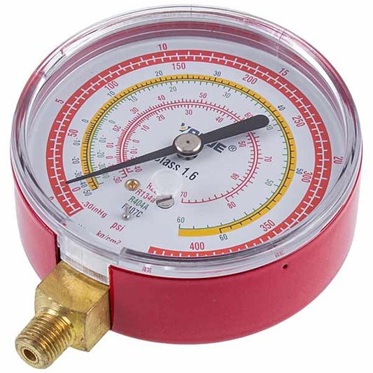 High pressure gauge CH VALUE (D=80mm, R404 R22 R407 R134)