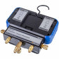 Manometric manifold 2-valve Value NAVTEK VRM2-0101 (R22 R134 R1234) + hoses 3pcs.x900mm