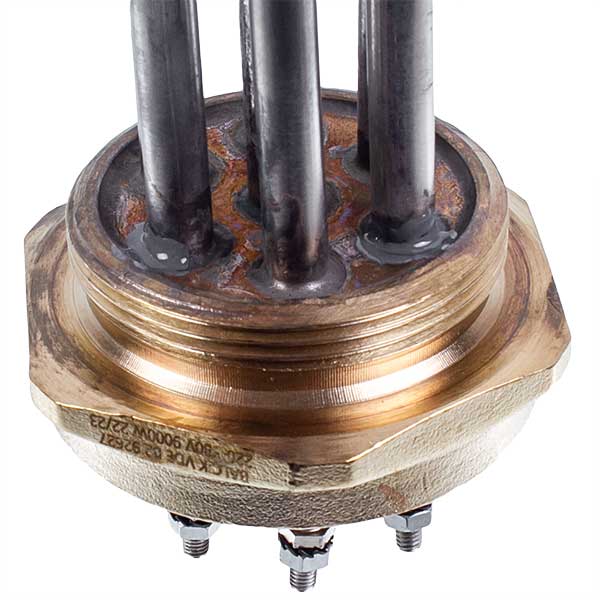 Electric Boiler Block of Heating Elements Koolwen 9000W 220-380V stainless steel L=330mm nut 2''