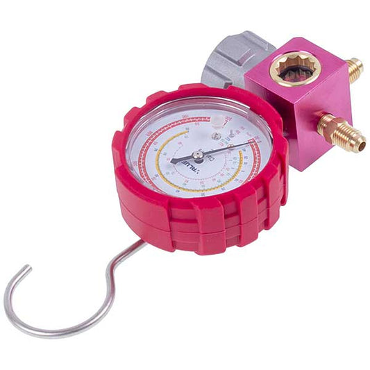 Manometric manifold 1-valve VALUE VMG-1-S-H (R32 R22 R410a)