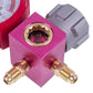 Manometric manifold 1-valve VALUE VMG-1-S-H (R32 R22 R410a)