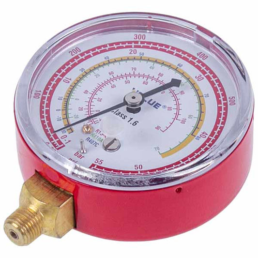 High pressure gauge CBH VALUE (D=68mm, R22 R134 R410 R407)