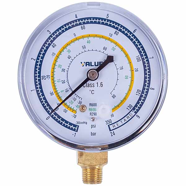 Low pressure gauge FBL VALUE (D=68mm, R600 R290)