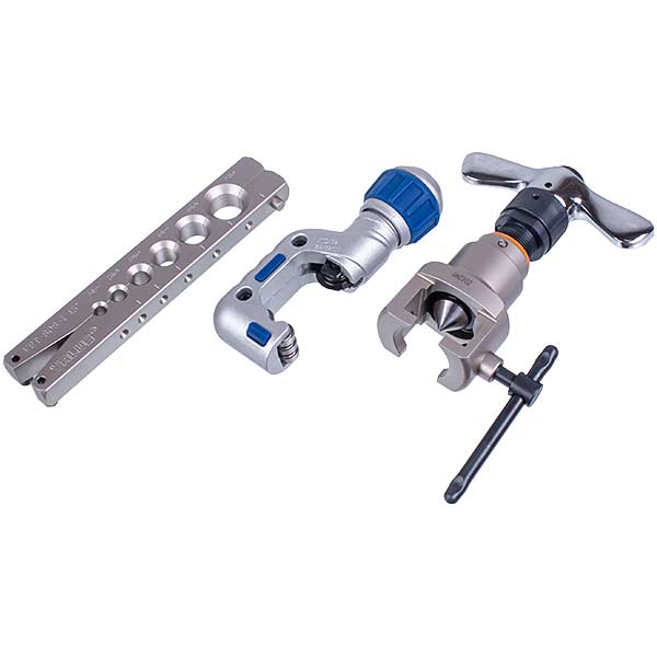 Flaring Tool Kit VALUE VFT 809 -IS + Pipe Cutter VTC-28B D pipes=1/4''-3/4''