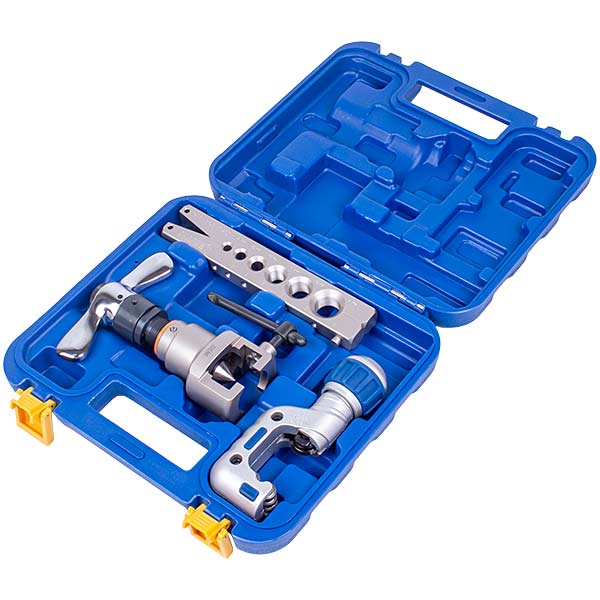 Flaring Tool Kit VALUE VFT 809 -IS + Pipe Cutter VTC-28B D pipes=1/4''-3/4''