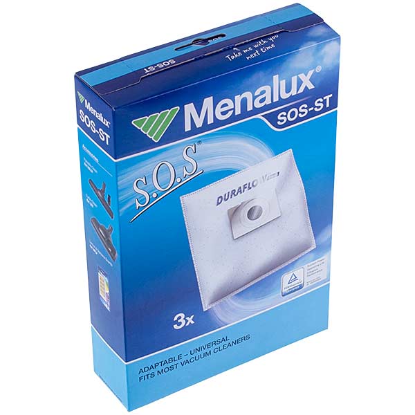 Electrolux 900196613 Vacuum Cleaner Dust Bag Set MENALUX SOS-ST