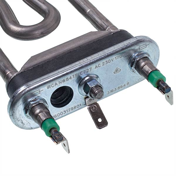 Heating Element for Washing Machine Compatible with Ariston C00380151 TPO 170-SG-1700 IRCA L=170 mm 1700 W