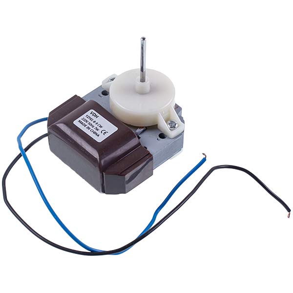 Refrigerator Fan Motor ''No Frost'' YZF61-8-9 7W 220V, shaft L=30mm D=3.2mm
