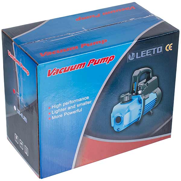 Vacuum pump With Pressure Gauge LEETO XZ-1B-SV (1 stage./42 lit/min.)