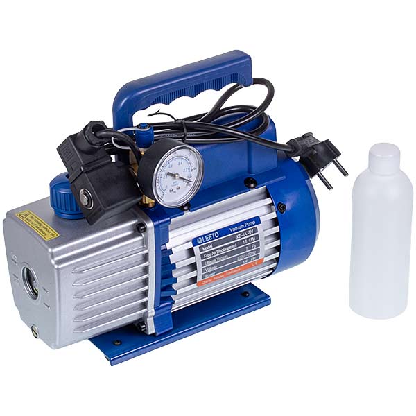 Vacuum pump With Pressure Gauge LEETO XZ-1A-SV (1 stage./50 lit/min.)