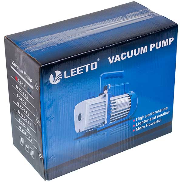 Vacuum pump With Pressure Gauge LEETO XZ-1A-SV (1 stage./50 lit/min.)