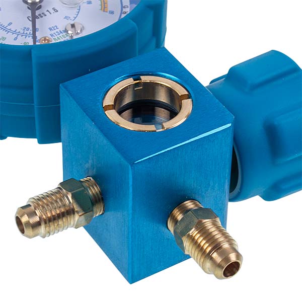 Manometric manifold 1-valve LEETO LMG-1-S-L low pressire