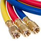 Manometric Manifold 2-valve LEETO LMG-2-R410A (R410 R407 R134 R22) + hoses 3pcsx1200mm